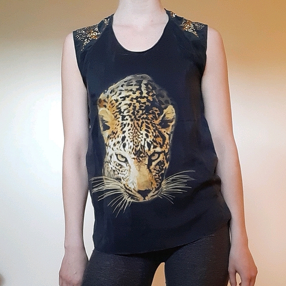 Zara Leopard Blouse - Picture 2 of 5